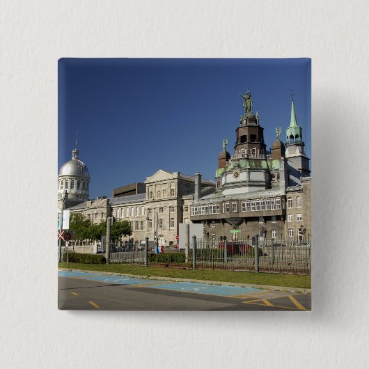 Kanada, Quebec, Montreal. Altes Montreal Button (Vorderseite)