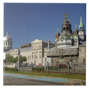 Kanada, Quebec, Montreal. Altes Montreal Fliese