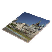 Kanada, Quebec, Montreal. Altes Montreal Fliese (Seite)
