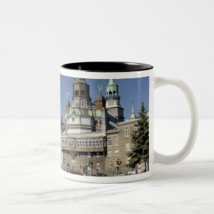 Kanada, Quebec, Montreal. Altes Montreal Zweifarbige Tasse
