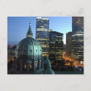 Kanada, Quebec, Montreal. Downtown Montreal, Postkarte