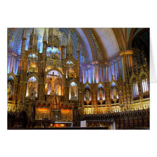 Kanada, Quebec, Montreal. Innenraum von Notre
