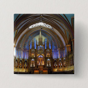 Kanada, Quebec, Montreal. Innenraum von Notre 2 Button