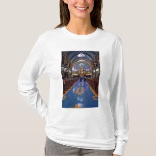 Kanada, Quebec, Montreal. Innenraum von Notre 3 T-Shirt