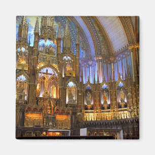 Kanada, Quebec, Montreal. Innenraum von Notre Magnet