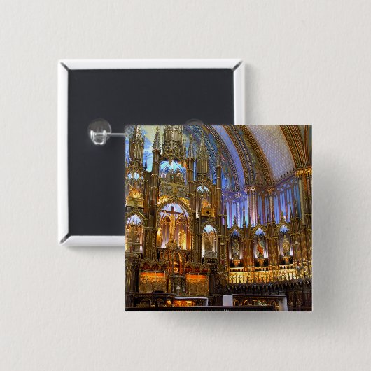 Kanada, Quebec, Montreal. Inneres von Notre Button (Vorne & Hinten)