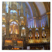 Kanada, Quebec, Montreal. Inneres von Notre Fliese (Vorderseite)