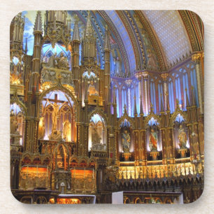 Kanada, Quebec, Montreal. Inneres von Notre Untersetzer