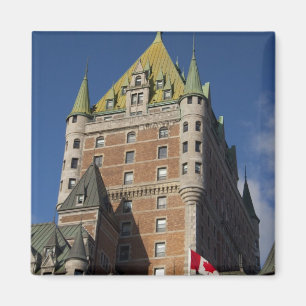 Kanada, Québec, Québec City. Fairmont Chateau Magnet