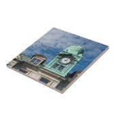 Kanada, Quebec, Quebec City. Hafenbehörde Fliese (Seite)