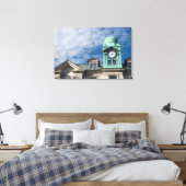 Kanada, Quebec, Quebec City. Hafenbehörde Leinwanddruck (Insitu (Schlafzimmer))
