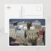 Kanada - Quebec - Stadt - Postkarte (Vorne/Hinten)