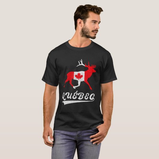 Kanada Quebec T-Shirt (Vorne ganz)