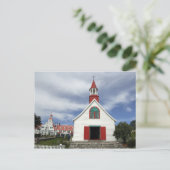 Kanada, Quebec, Tadoussac. Petite Chapelle, Postkarte (Stehend Vorderseite)