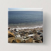 Kanada, Quebec. VIA Rail Canada trainiert Button (Vorderseite)