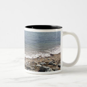 Kanada, Quebec. VIA Rail Canada Zug Der Zweifarbige Tasse