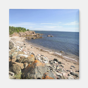Kanada, Quebec. VIA Rail Canada Zug Die 2 Magnet