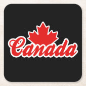 Kanada Rechteckiger Pappuntersetzer (Vorderseite)