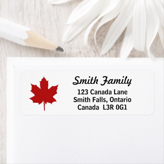 Kanada Red Natural Maple Leaf (Insitu)