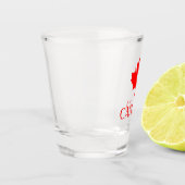 Kanada Red Schnapsglas (Links)