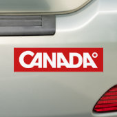 Kanada redete Stoßdämpfer an Autoaufkleber (Auf Auto)