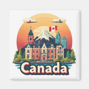🧲 Kanada Reise Andenken Urlaubserinnerung Souveni Magnet