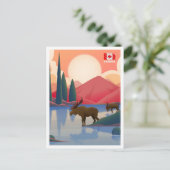 Kanada Reise Postkarte (Stehend Vorderseite)