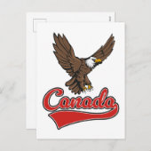 Kanada Reiselogo Feiertagspostkarte (Vorne/Hinten)