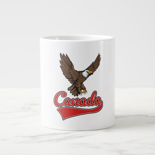 Kanada Reiselogo Jumbo-Tasse (Vorderseite)