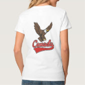 Kanada Reiselogo T-Shirt (Rückseite)