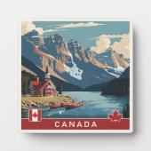 Kanada Reiseplakat Fotoplatte (Vorderseite)