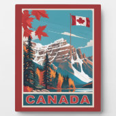 Kanada Reiseplakat Fotoplatte (Vorderseite)