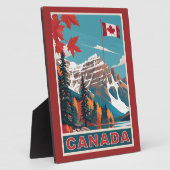 Kanada Reiseplakat Fotoplatte (Seite)