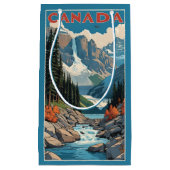 Kanada Reiseplakat Kleine Geschenktüte (Vorderseite)