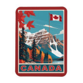 Kanada Reiseplakat Magnet (Vertikal)