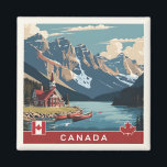 Kanada Reiseplakat Magnet<br><div class="desc">Sehen Sie in meinem Laden nach mehr Artikeln aus Kanada.</div>