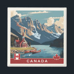 Kanada Reiseplakat Magnet<br><div class="desc">Sehen Sie in meinem Laden nach mehr Artikeln aus Kanada.</div>