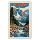 Kanada Reiseplakat Magnet (Vertikal)