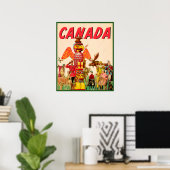 Kanada Reiseplakat Poster (Heimbüro)