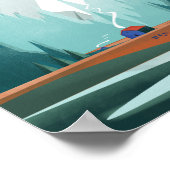 Kanada Reiseplakat Poster (Ecke)