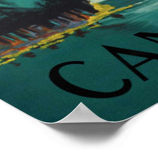 Kanada Reiseplakat Poster (Ecke)