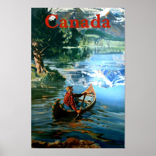 Kanada Reiseplakat Poster (Vorne)
