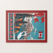 Kanada Reiseplakat Puzzle (Horizontal)