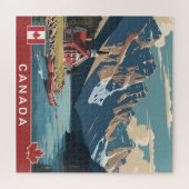 Kanada Reiseplakat Puzzle (Horizontal)