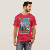 Kanada Reiseplakat T-Shirt (Vorne ganz)