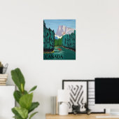 Kanada-Reiseposter Poster (Heimbüro)