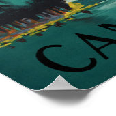 Kanada-Reiseposter Poster (Ecke)
