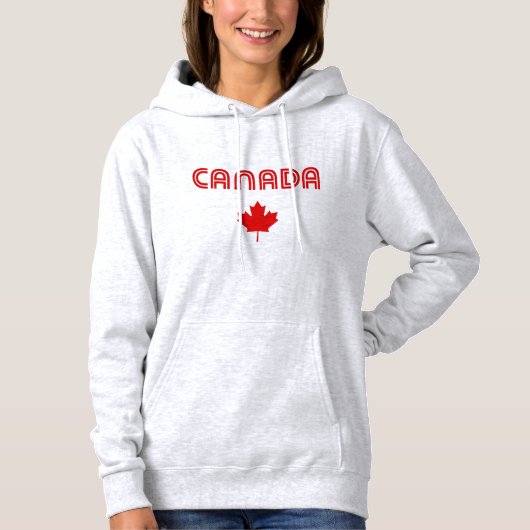 Kanada Retro Hoodie (Vorderseite)