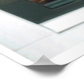 Kanada Rocky Mountains Imitate Fenster Ansicht Poster (Ecke)