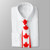 Kanada-Rotahorn-Blatt Krawatte (Gebunden)